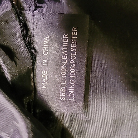 Vintage. 90s. Patchwork leather. Napoline Leather Outfitters. Bomber Jacket.  XL - Picture 3 of 16